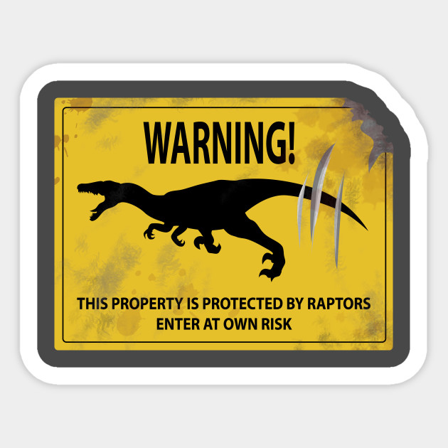 danger danger velociraptor